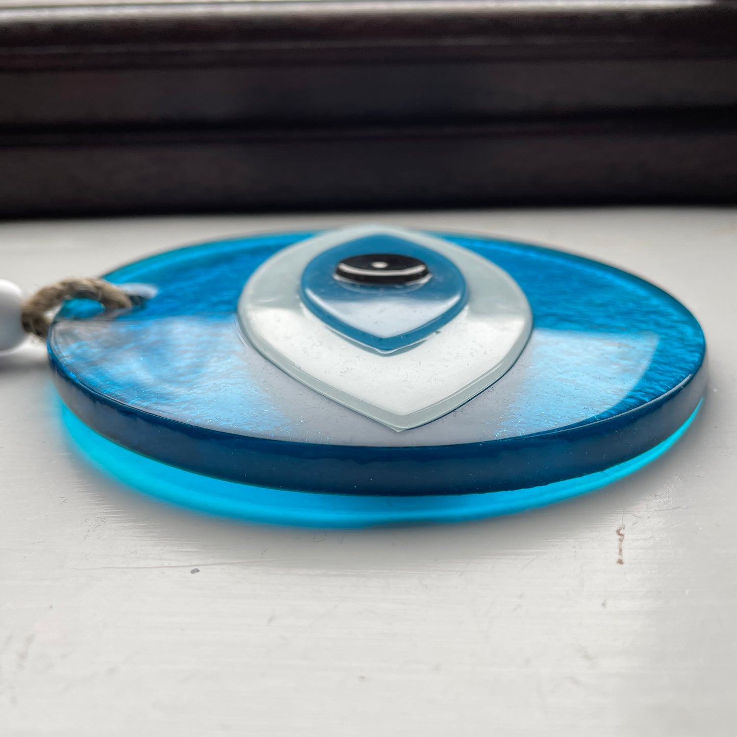 Evileye Light Blue Eye Shaped Wall Hanging