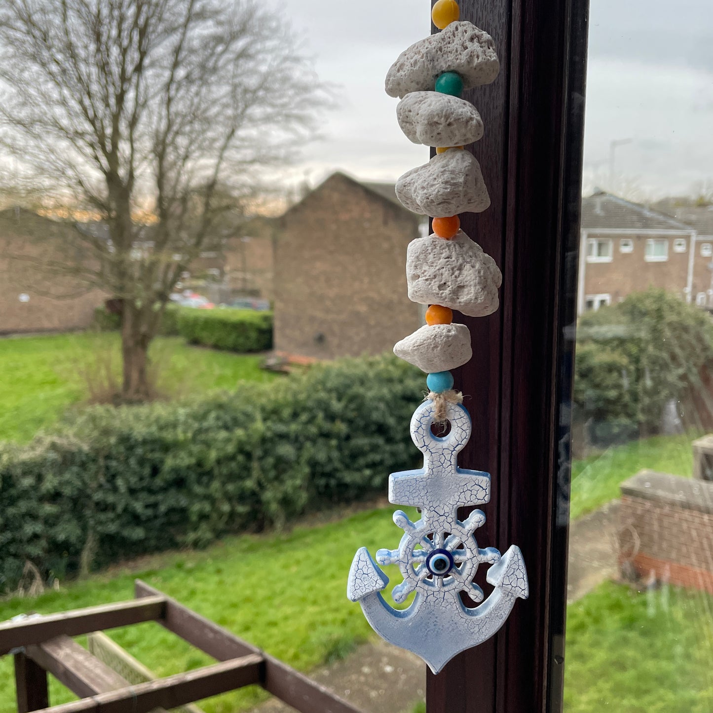 Evileye Anchor Wall Hanger