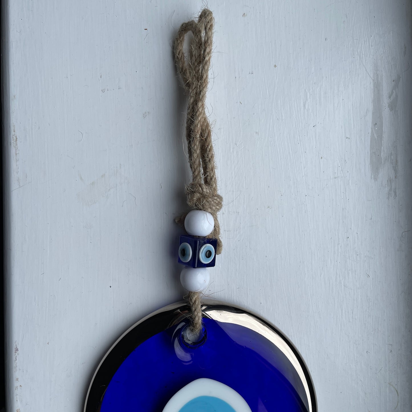 EVILEYE SILVER DETAILED WALL HANGING