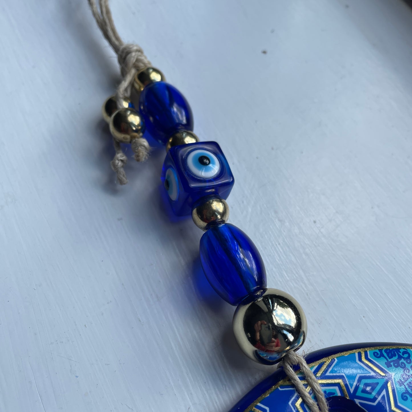 Gold Star Evileye Wall Hanging