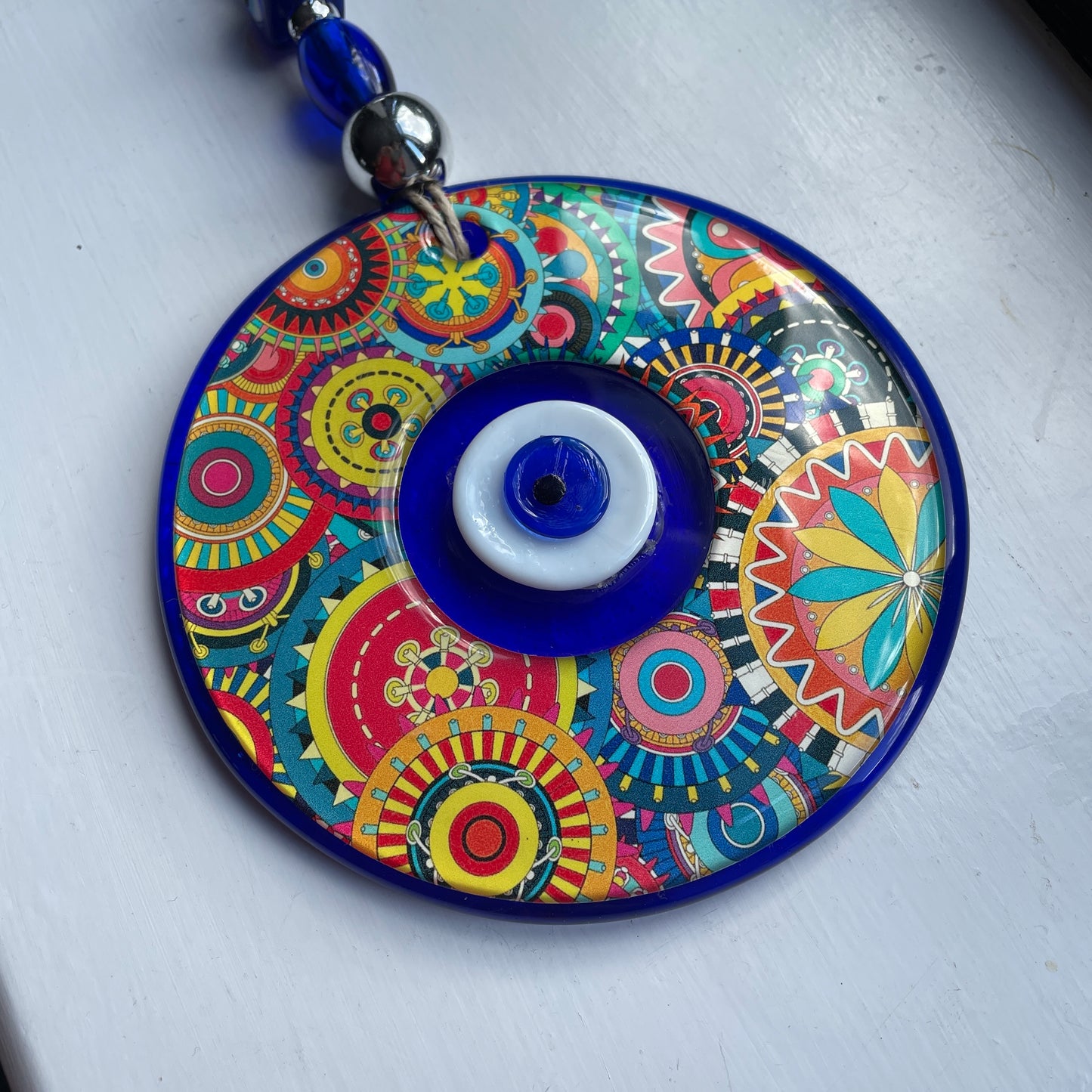 Bright Colored Evileye Wall Hanging