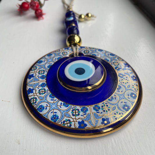 Evileye Gold Detailed Wall Hanging