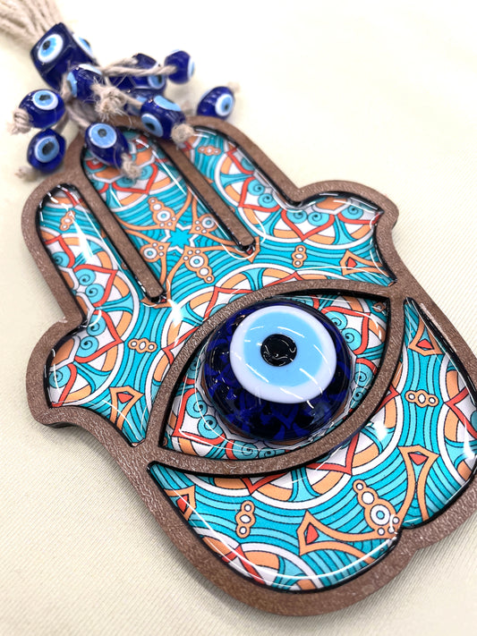 Hamsa Evileye Wall Hanging