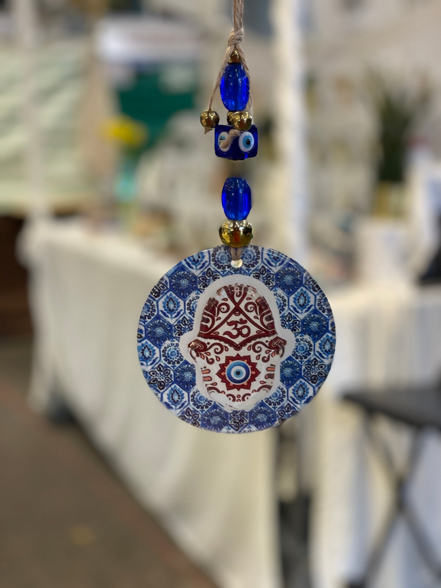 Small Hamsa Evileye Wall Hanging