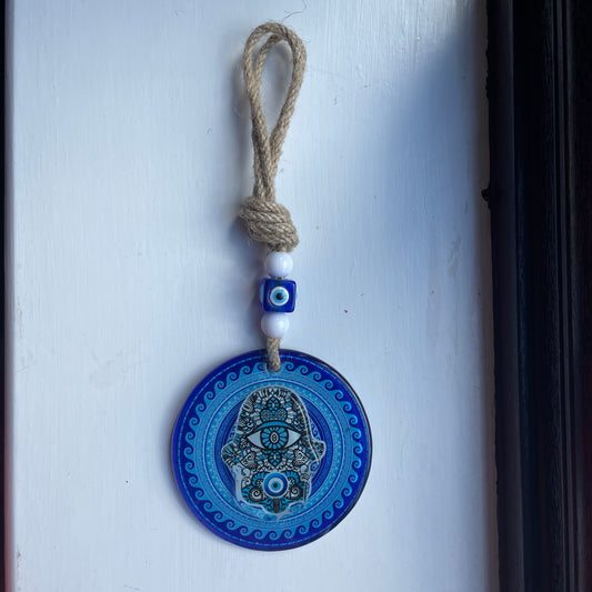 Hamsa Evileye Wall Hanging